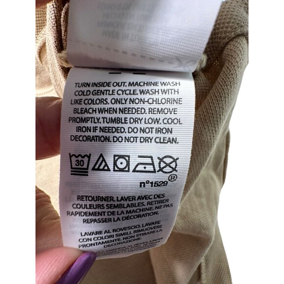 Polo Ralph Lauren Short Sleeve Shirt Size 4XB Khaki Tan Pony Preppy Classic #KL6 - Picture 8 of 10